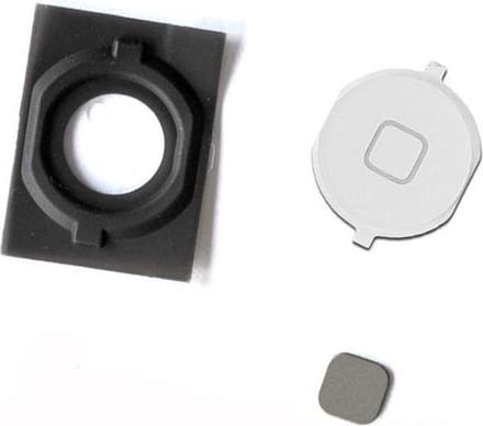 iPhone 4s home button wit met gasket en spacer