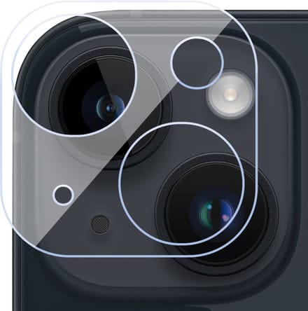 Camera Lens Screen Protector geschikt voor iPhone 15 - Gehard Glas Screenprotector GlassGuard