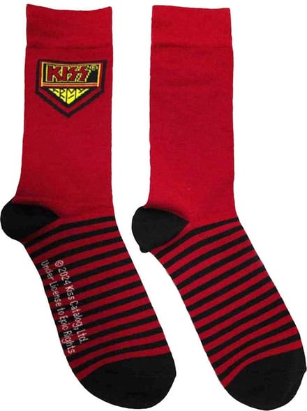 Kiss - Army Sokken - EU 39-45 - Rood