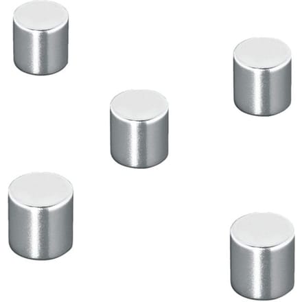 Sigel Neodymium magneet C5 Strong (Ø x h) 10 mm x 10 mm Cilinder Zilver 5 stuk(s) BA700