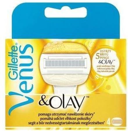 Replacement Heads Venus & Olay 4 Pcs