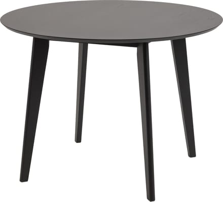 Eettafel Levi MDF Zwart Ø105cm - Giga Living