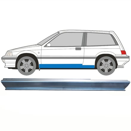 Reparatie dorpel voor Honda Civic 1983-1987 / Links