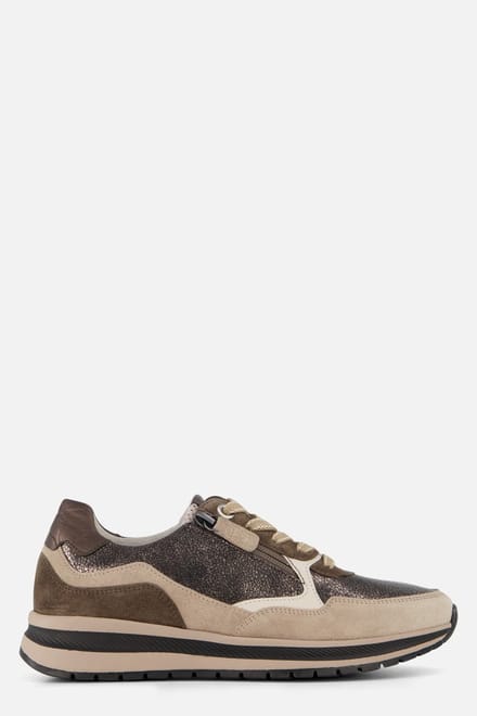 Gabor Sneakers brons Suede - Dames