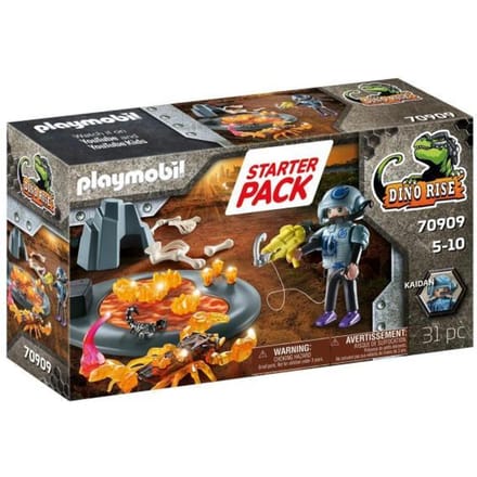 PLAYMOBIL Dino Rise Starterpack gevecht tegen de vuurschorpioen - 70909