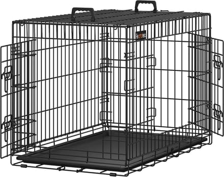 Bobbel Home - Honden Bench - Opvouwbaar - Zwart