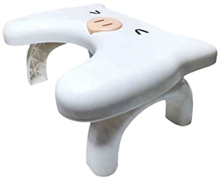 Verlichte Varken-Vormige Antislip Toiletkruk voor Badkamer