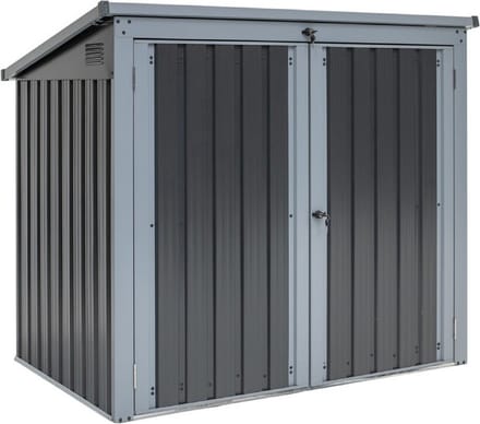 Westmann Containerombouw ISBS-T2D - Afvalbak opslag kliko ombouw voor 2 containers