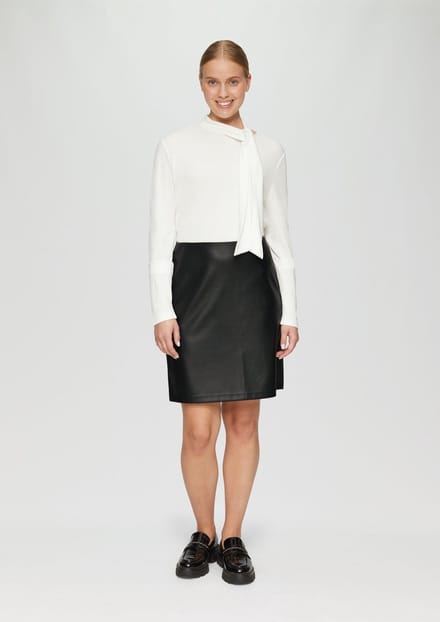 s.Oliver - female - Rok van imitatieleer