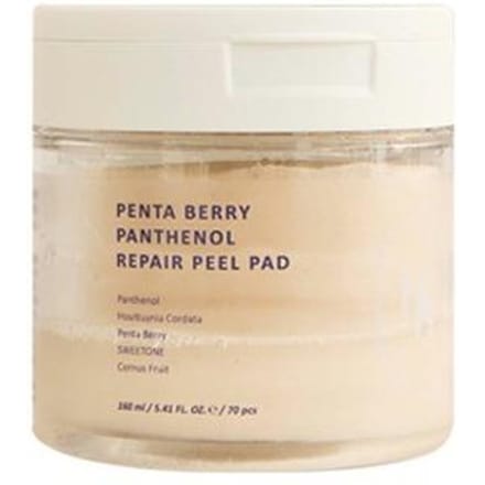 [HEVE BLUE] Lingettes Réparatrices Penta Berry Panthénol 70 Pièces white