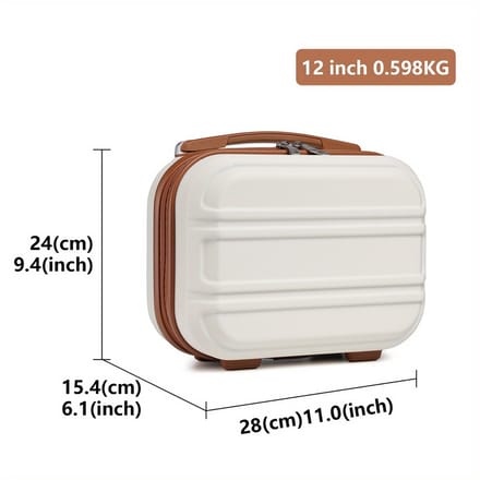 Koffers -Toilettas 12 inch-ABS Harde Koffer-(28x15)cm ROOMWIT.