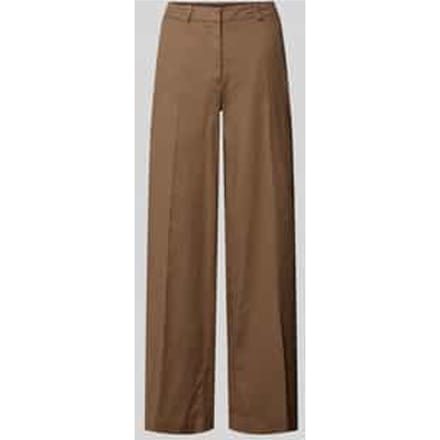 Broek van Linnenmix met Persplooien Model 'MIRA'