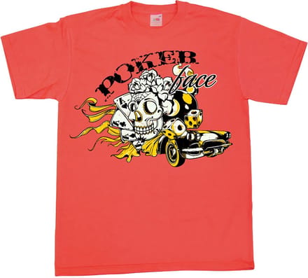 Hybris Poker Face T-shirt SH-1-15299-LFH4-6