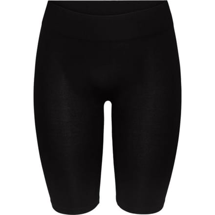 Pieces Dames Short Lange Pijp Zwart - Maat S/M
