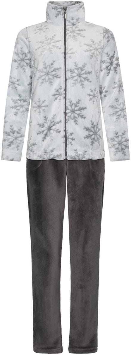 Rebelle - Silver Frost - Huispak - Fleece - Grijs - Maat 48