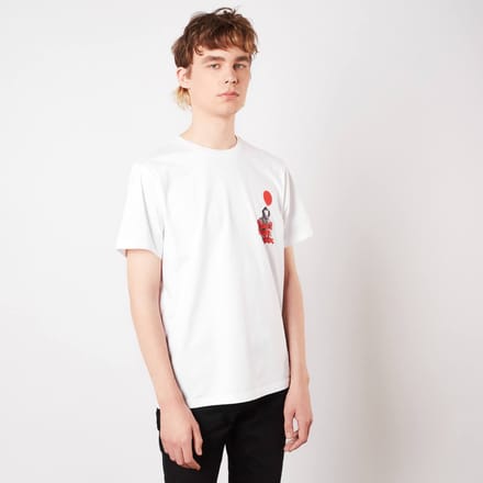 IT Chapter 1 (2017) You'll Float Too Unisex Heavyweight T-Shirt - Wit - S