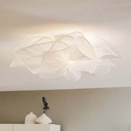 Slamp LA BELLE ÉTOILE plafondlamp wit, 73 cm