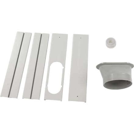 Kit de climatiseur portable pour fenêtre, déflecteur de fenêtre réglable sans couture amélioré pour unité de climatisation de 150 mm