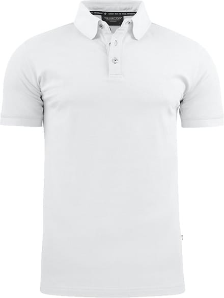 Texstar PS11 Pique Stretch Polo | Wit | L