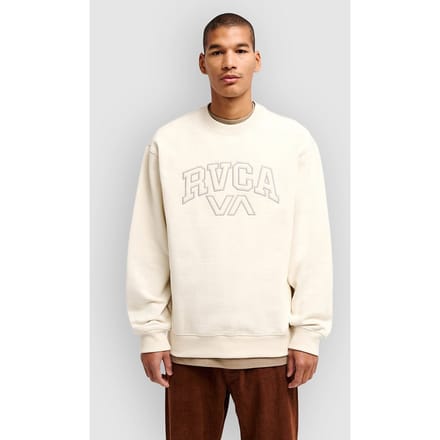 RVCA Emblem Crew Sweater grijs