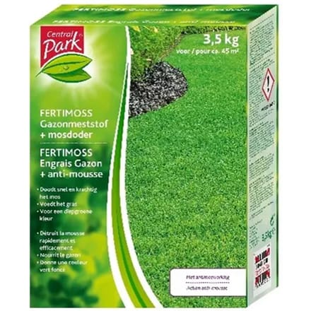 Central Park Fertimoss Anti-mos - 3,5kg Voor 45m²