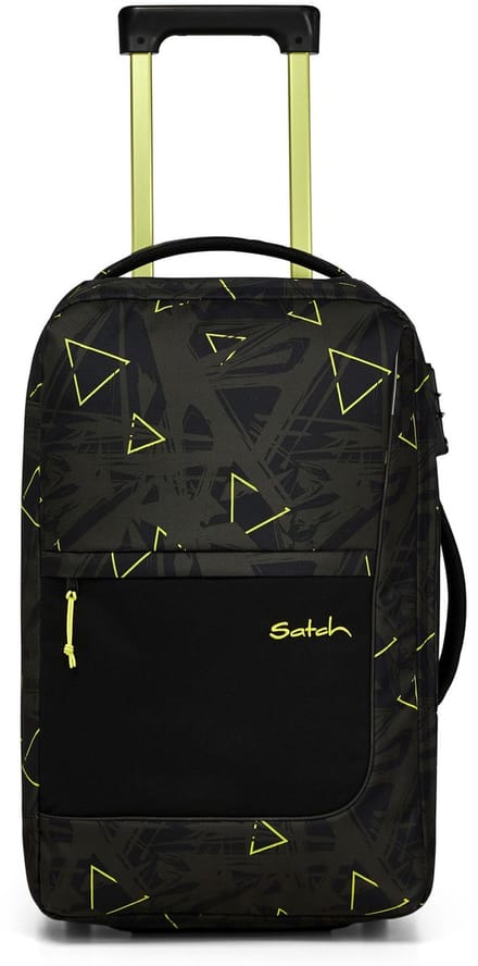 satch Trolley Flow Geo Storm Donkergroen 56cm
