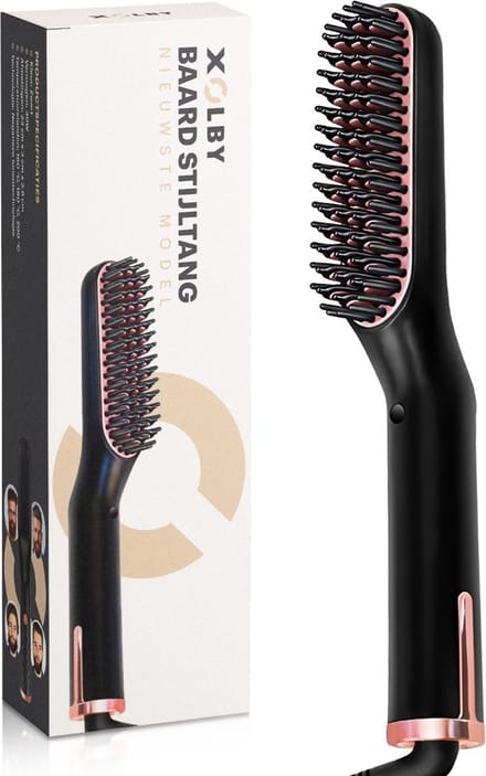 Xolby Baard stijltang- haarverzorging- beard rush- lang haar- kort haar- voor dun haar en dik haar