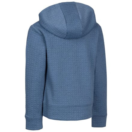 Trespass Meisjes Winnie Full Zip Hoodie (Denim Blauw)