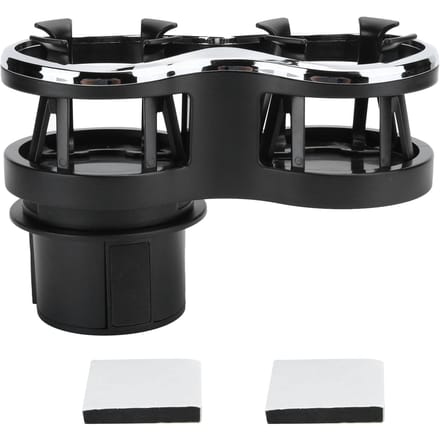 Multifunctionele Auto Bekerhouder 2 in 1 Auto Drankhouder Expander Adapter voor 17oz -20oz Frisdrankblikje black