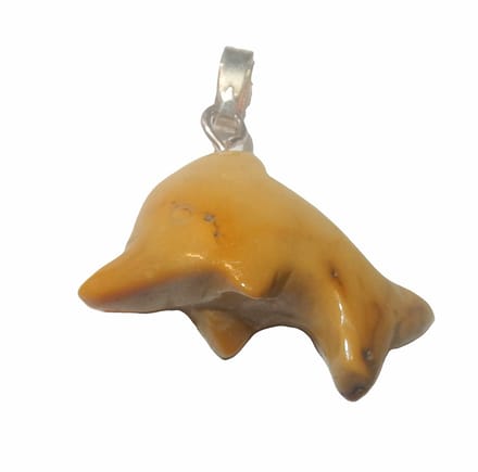 Mokaiet Dolfijn Hanger Klein