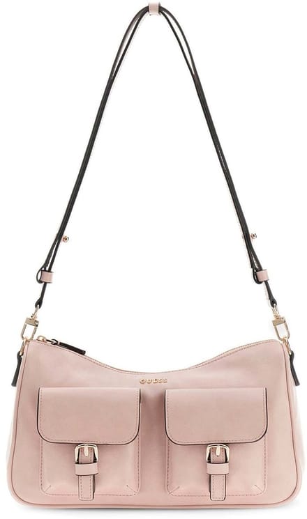 GUESS schoudertas Kassie Convertible Shoulder Bag Light Rose oud roze