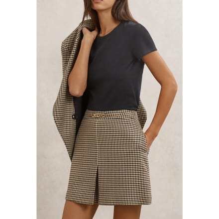 Reiss Check Mini Neutral Check Taglia: 14 | Minigonne Outlet | Donna