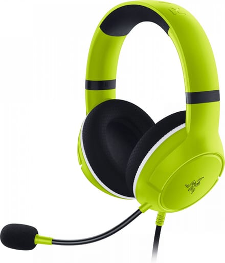 Razer Essential Duo Bundle for Xbox - Lime (Kaira X Gaming Headset + Charging Stand for Xbox Controller)