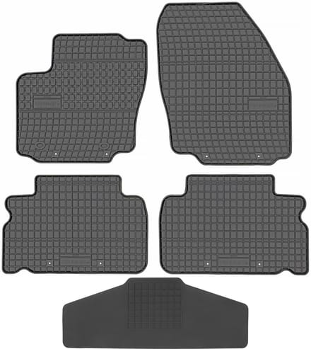 Max-Dywanik Prismat - Rubberen Automatten - Midden Tunnel Bescherming - Ford S-Max 2006-2010