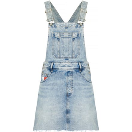 Jumpsui Tommy Jeans DENIM DUNGAREE DRESS RWB