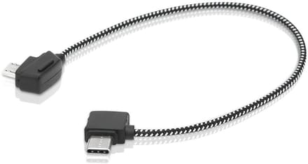 207 mm Micro USB naar USB C kabel - Gegevensoverdrachtskabel voor Mavic Mini RC drone .