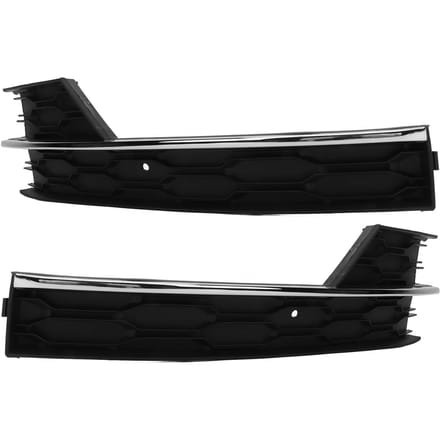 1 Paar Mistlichtroosterafdekking 5E0807682G Links Rechts Vervanging Voor OCTAVIA Combi Facelift 5E 2017 black