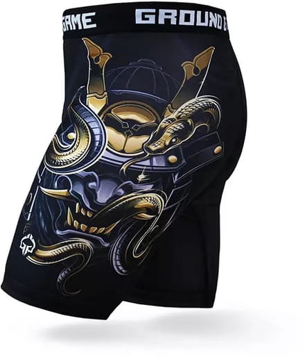 Ground Game ONI Samurai - Vale Tudo Shorts - XL - Samuraimotief