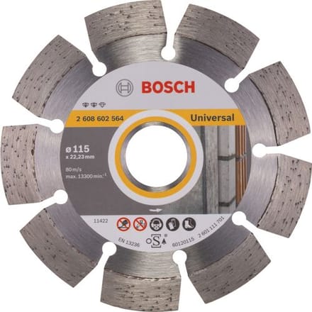 Bosch Expert for Universal diamantschijf universeel 115x22,2x2,2mm
