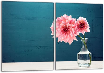 TMK ArtDeko - Dalia Serie - Glazen Beschermplaat - 40x52 cm - Hartglas