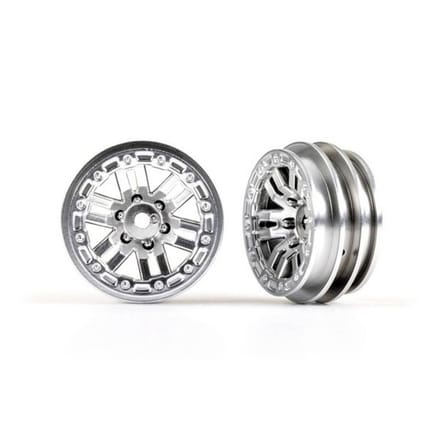 Traxxas TRX-9768-SATIN Velgen satijn-chroom 1.0