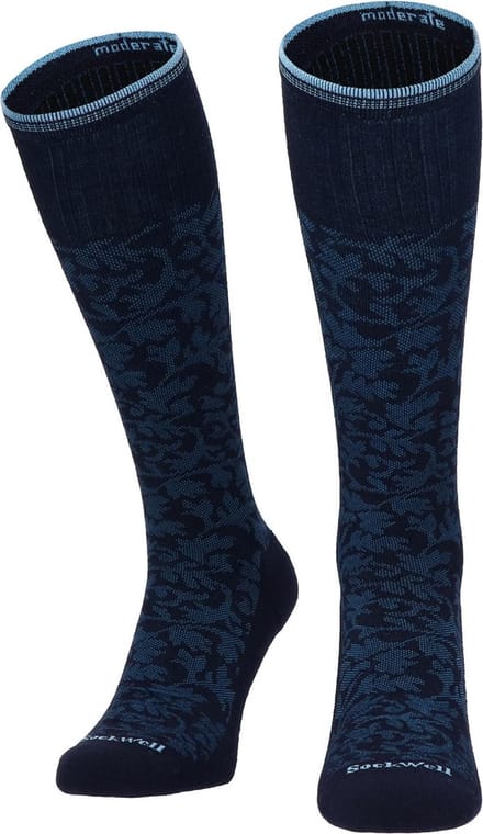 Sockwell - Damask Dames Compressiekousen Klasse 1 Navy - Maat 39-43