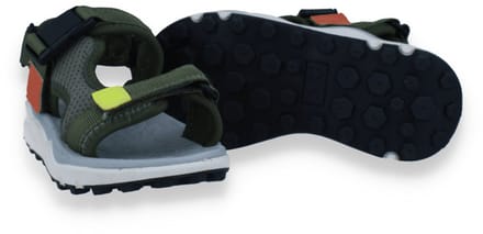 Sj Lifestyle Jongens Sandaal | Kaki | Maat: 35