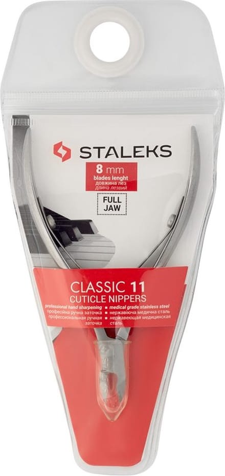 Staleks Pro Classic 11 - 8mm - Cuticle Nippers - Nagelriem Tang - RVS