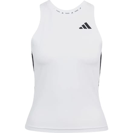 Adidas Train Essentials 3 Stripes Workout Mouwloos T-shirt Wit S Vrouw