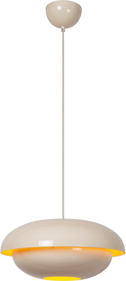 Lucide YOUNES - Hanglamp - Ø 40 cm - 1xE27 - Beige - Essential