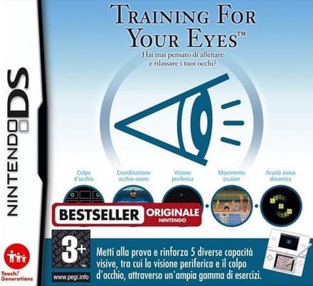 Nintendo Nds Training For Your Eyes Ds, Nintendo DS