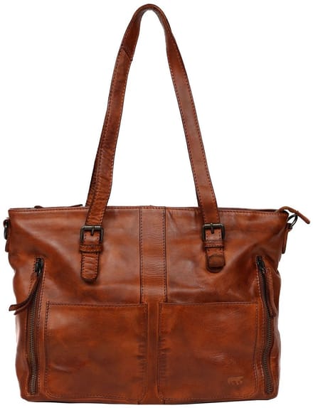 Bear Fleur schoudertas (hand- en schoudertas) - Cognac