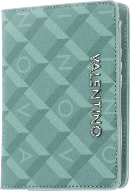 VALENTINO Kaarthoes Barrio Credit Card Case Salvia / Multi Mintgroen