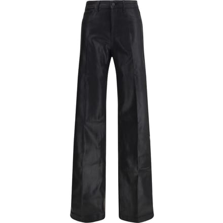 L'Agence Zwarte Katoenen Casual Broek